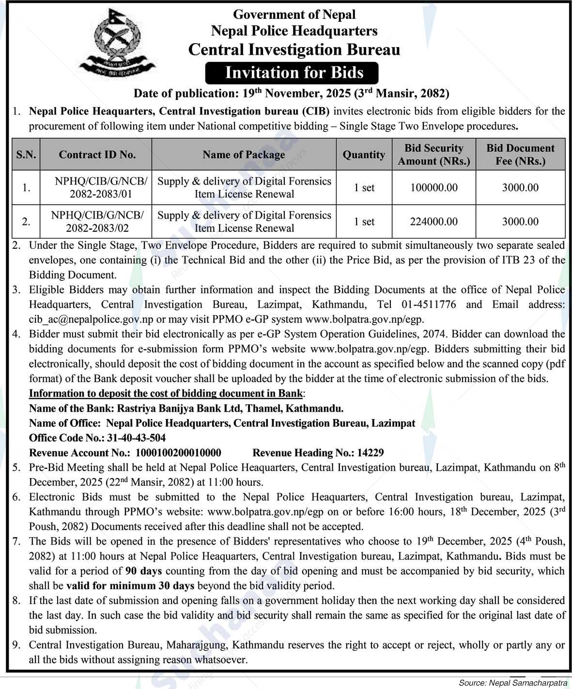 Central Investigation Bureau