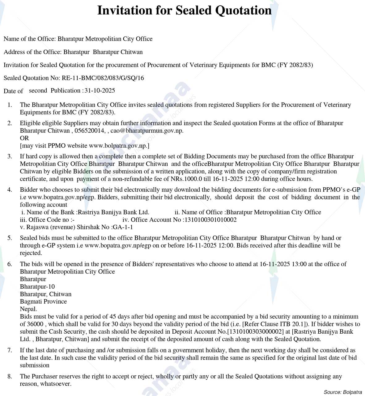 Bharatpur Metropolitan City