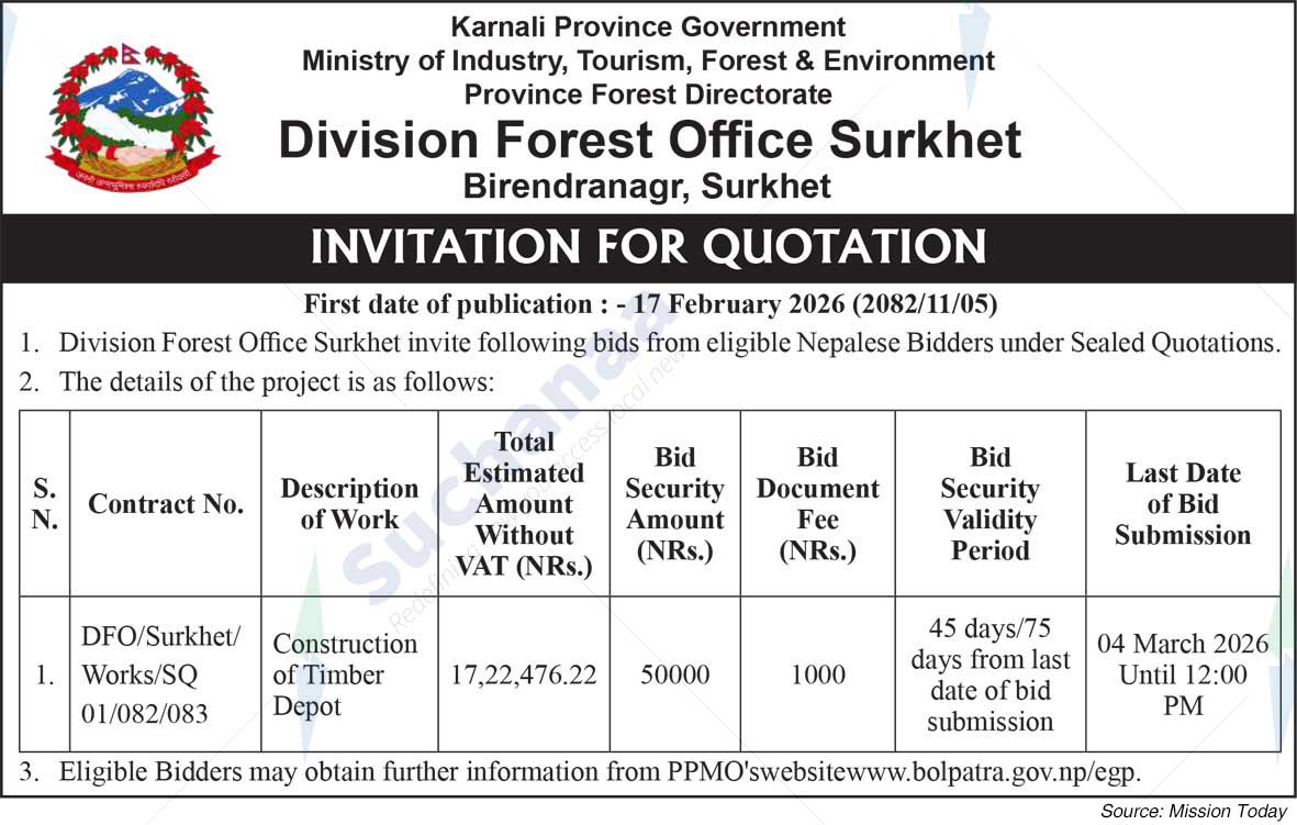 Division Forest Office, Surkhet