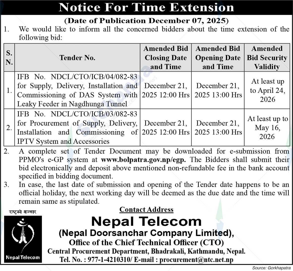 Nepal Doorsanchar Company Limited (NTC)