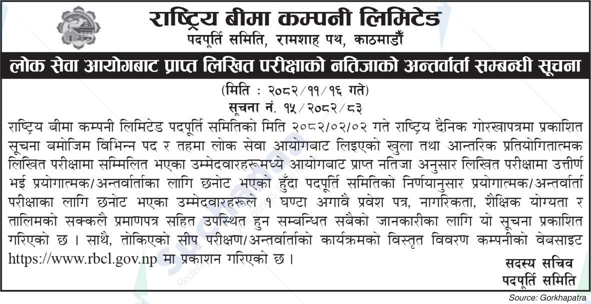 National Insurance Company Limited