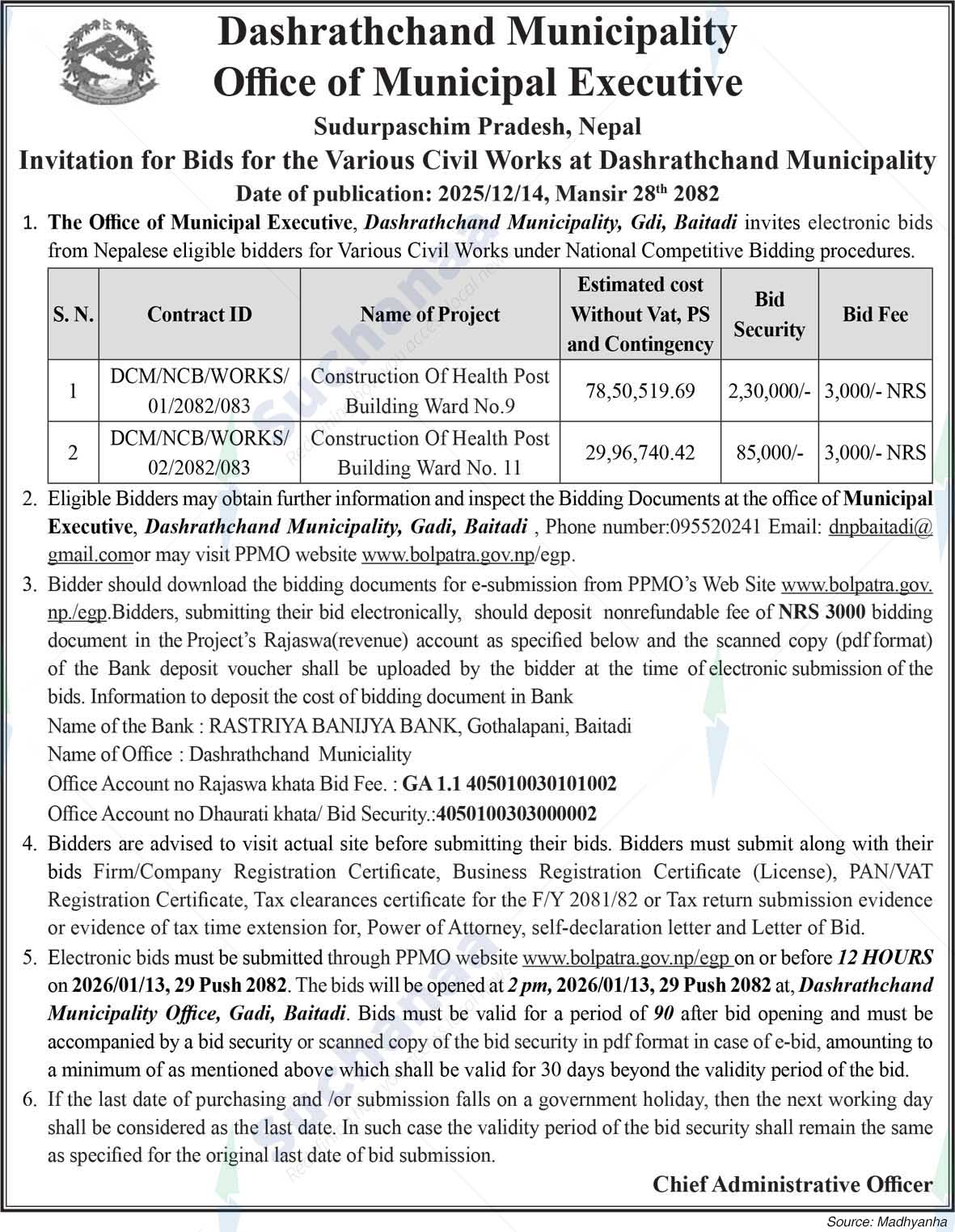 Dasharathchand Municipality