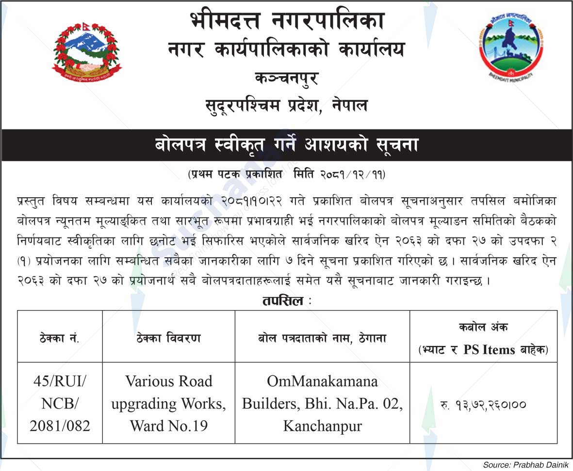 Bheemdatta Municipality