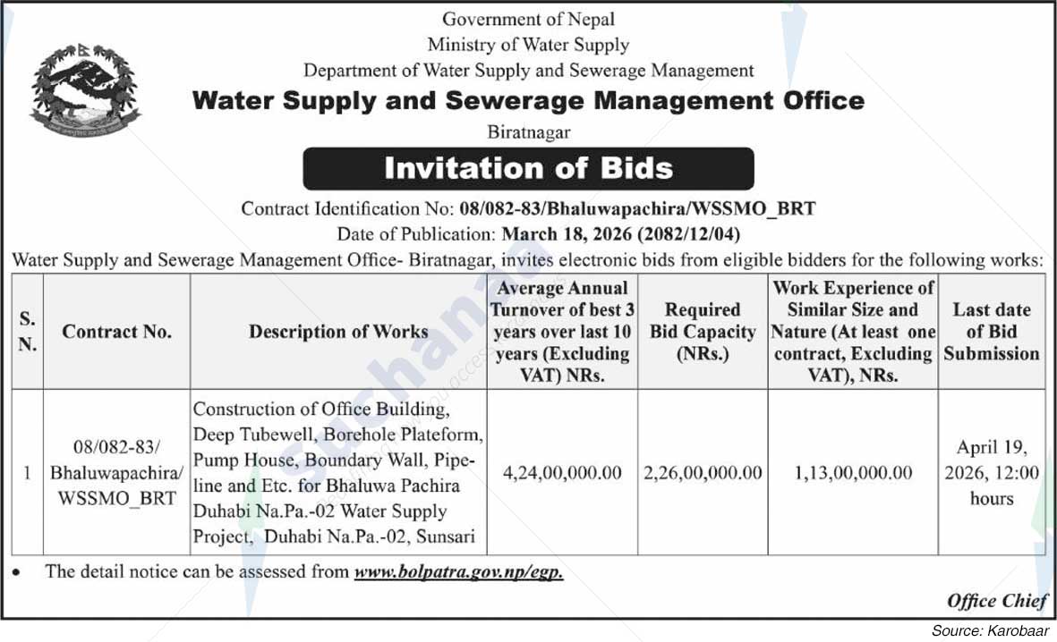 Water Supply and Sewerage Management Office, Biratnagar