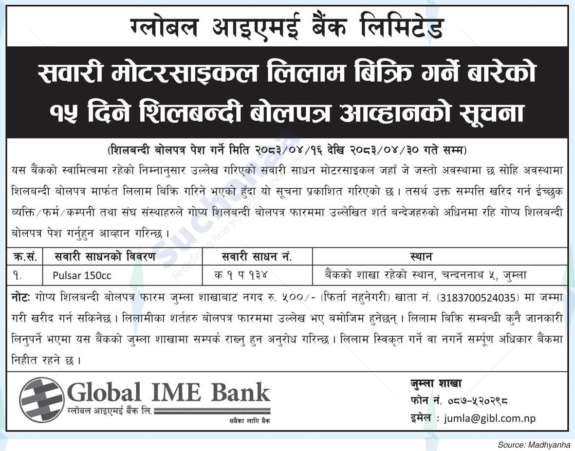 Global IME Bank Limited