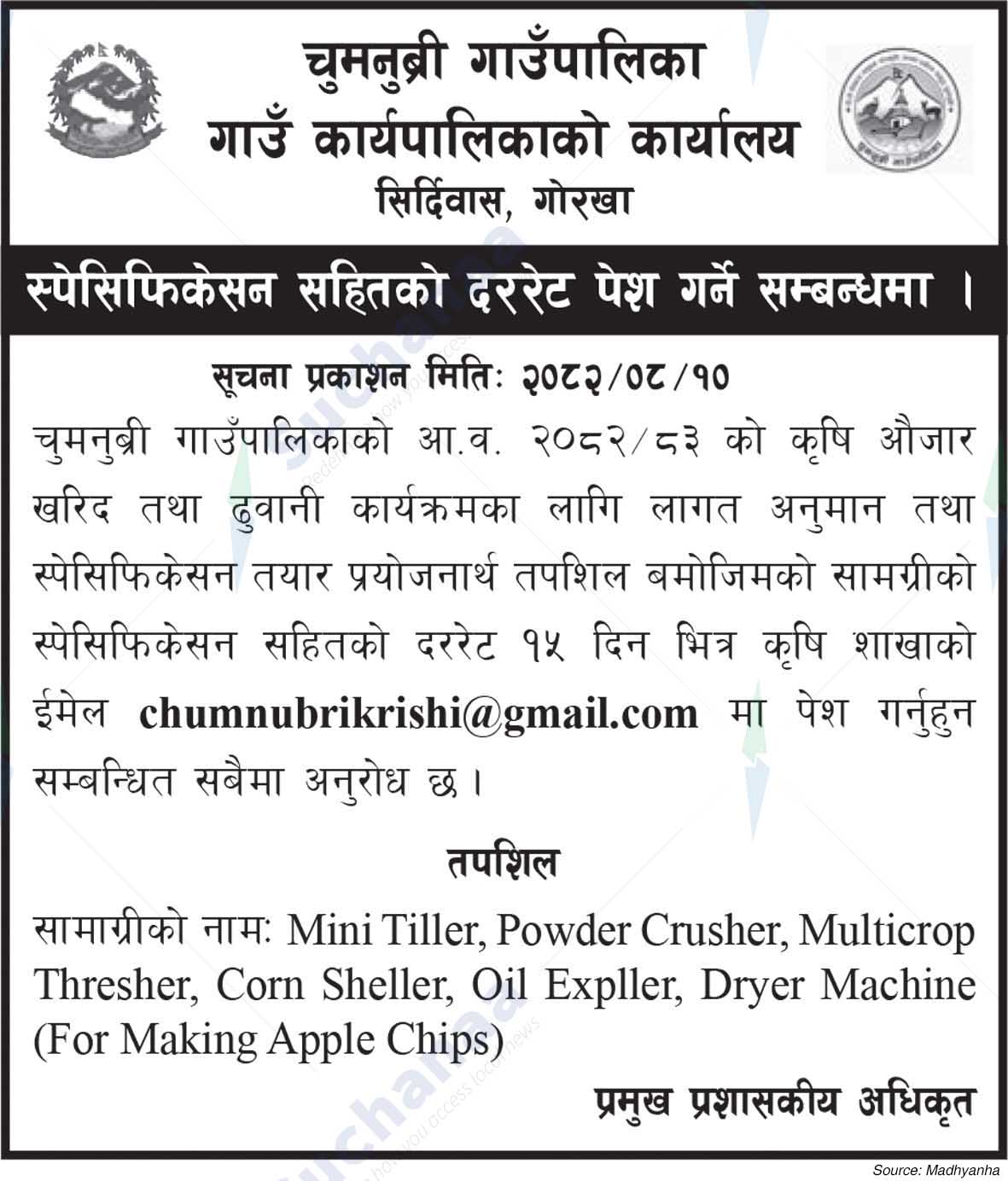 Chumnubri Rural Municipality