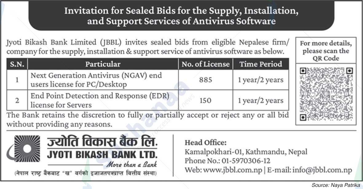 Jyoti Bikash Bank Limited