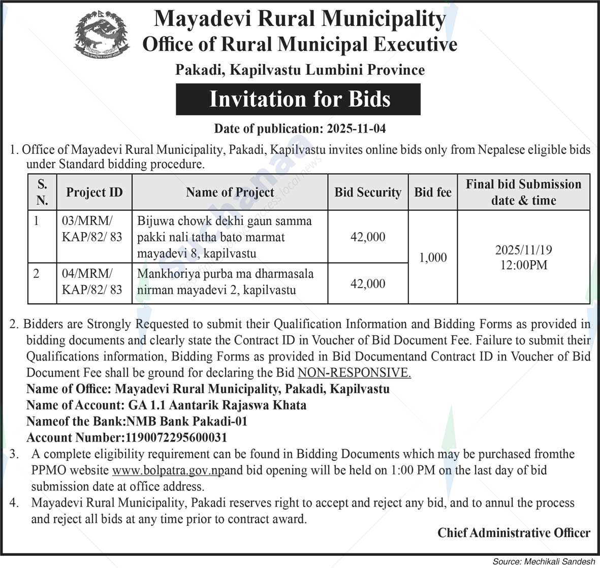 Mayadevi Rural Municipality