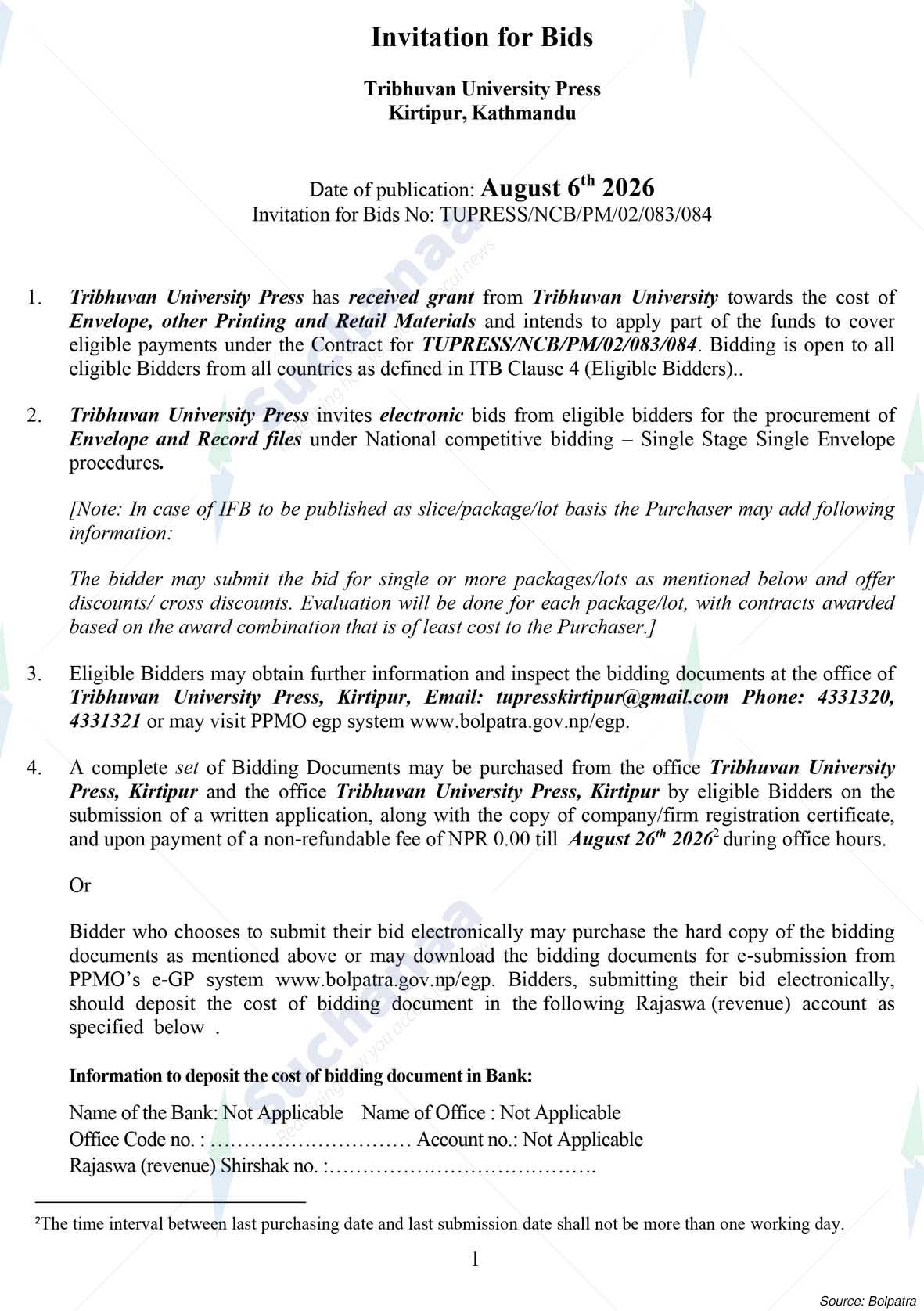Tribhuvan University Press