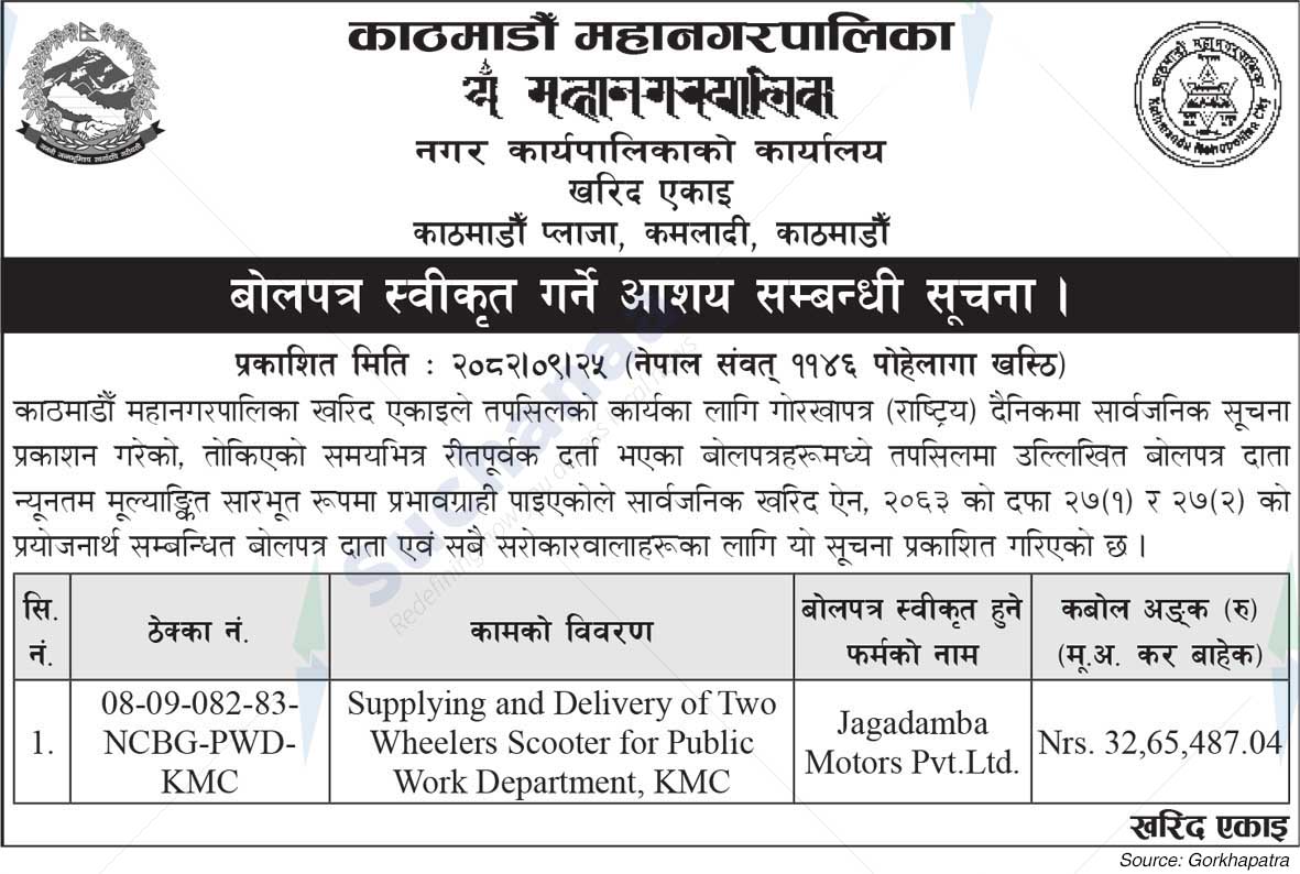 Kathmandu Metropolitan City