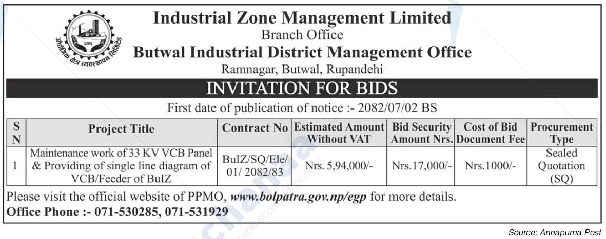 Butwal Industrial District Management Office