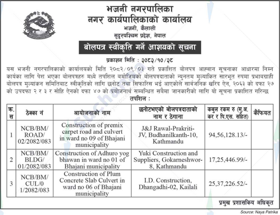Bhajani Municipality