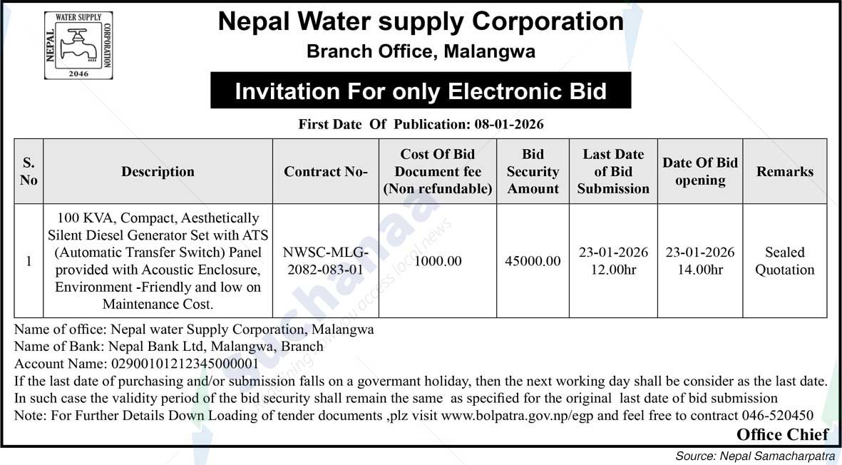 Nepal Water Supply Corporation, Malangwa