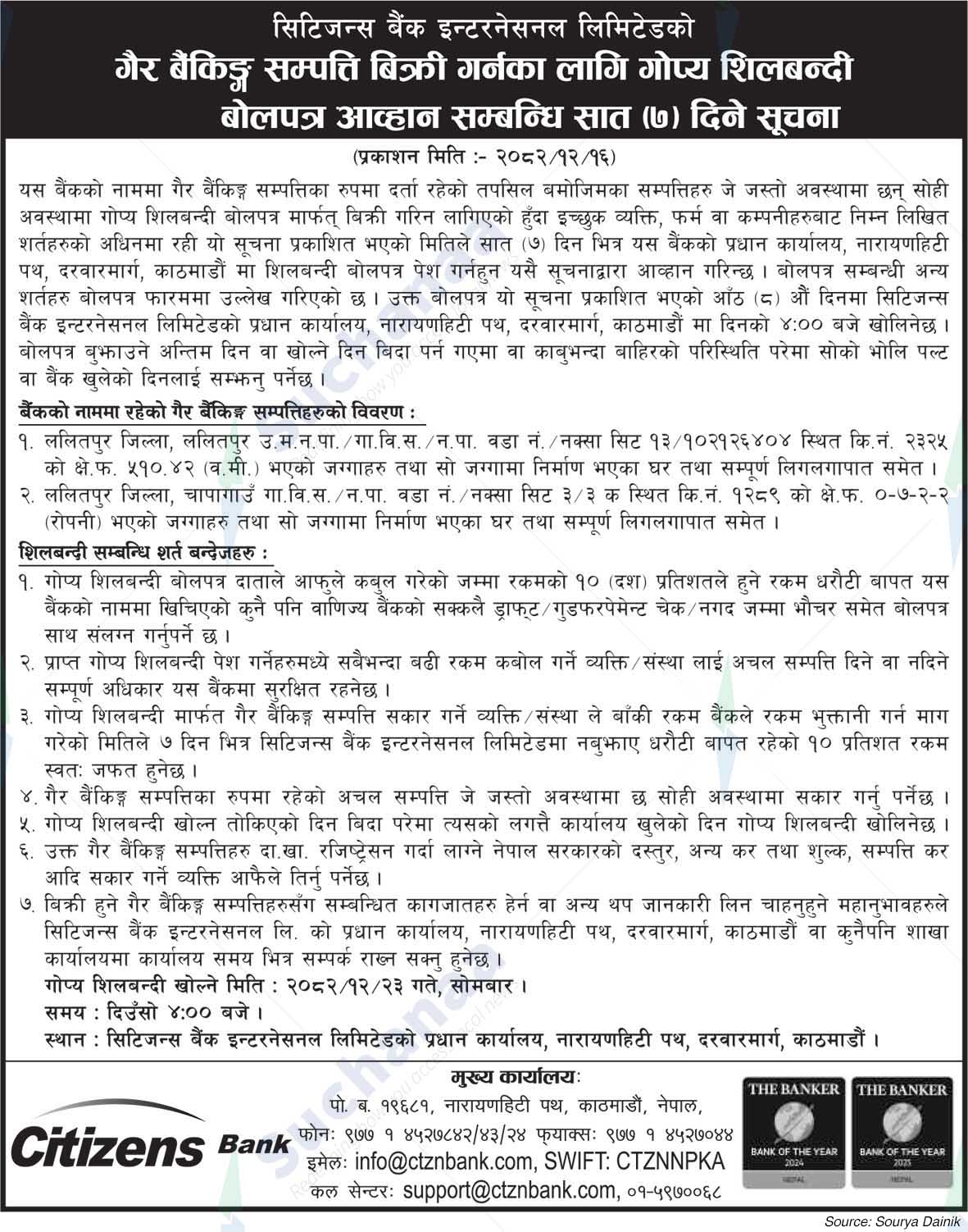 Citizens Bank International Limited