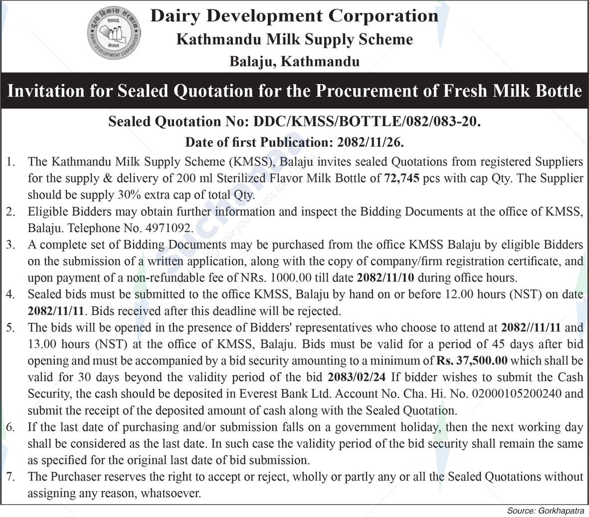 Dairy Development Corporation