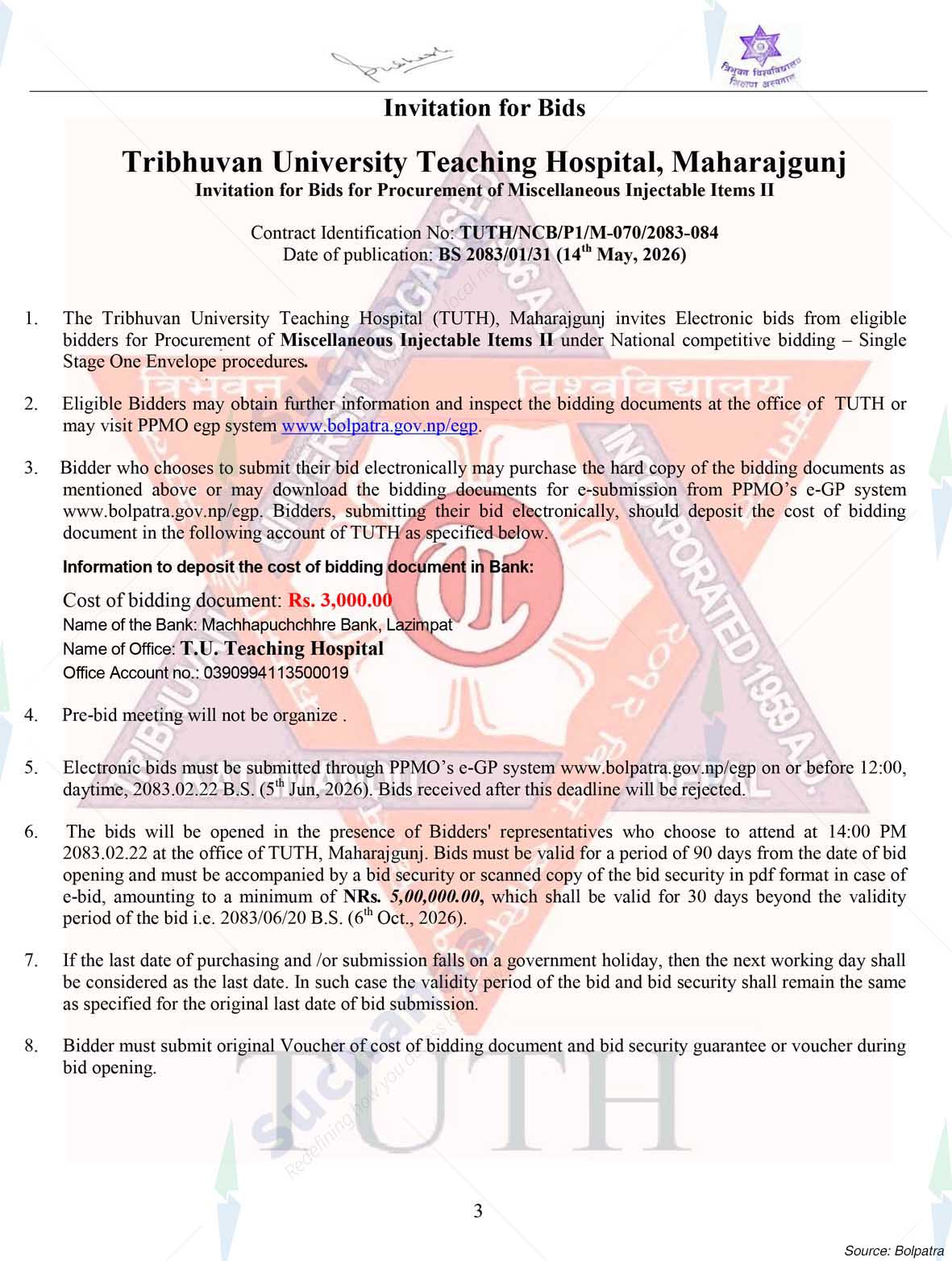 Tribhuvan University Teaching Hospital