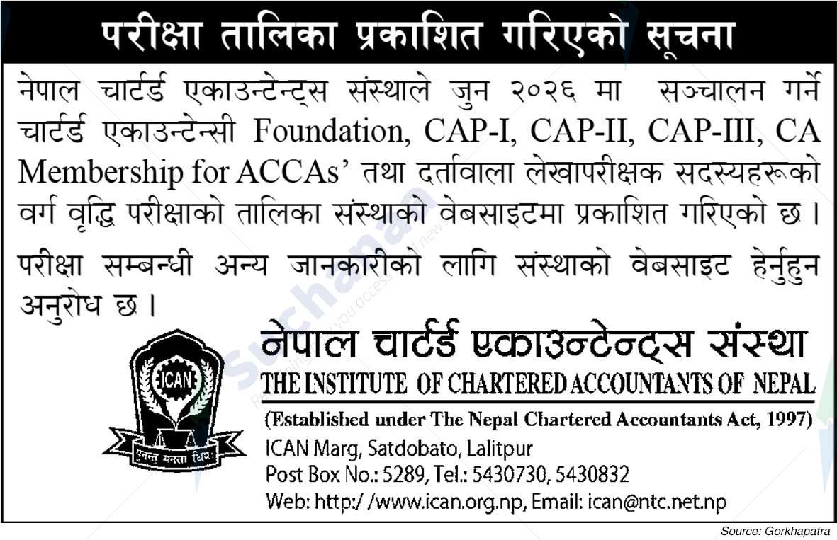 The Institute of Chartered Accountants of Nepal
