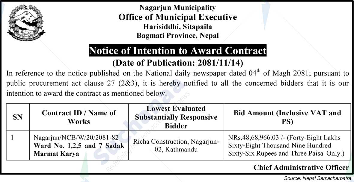 Nagarjun Municipality