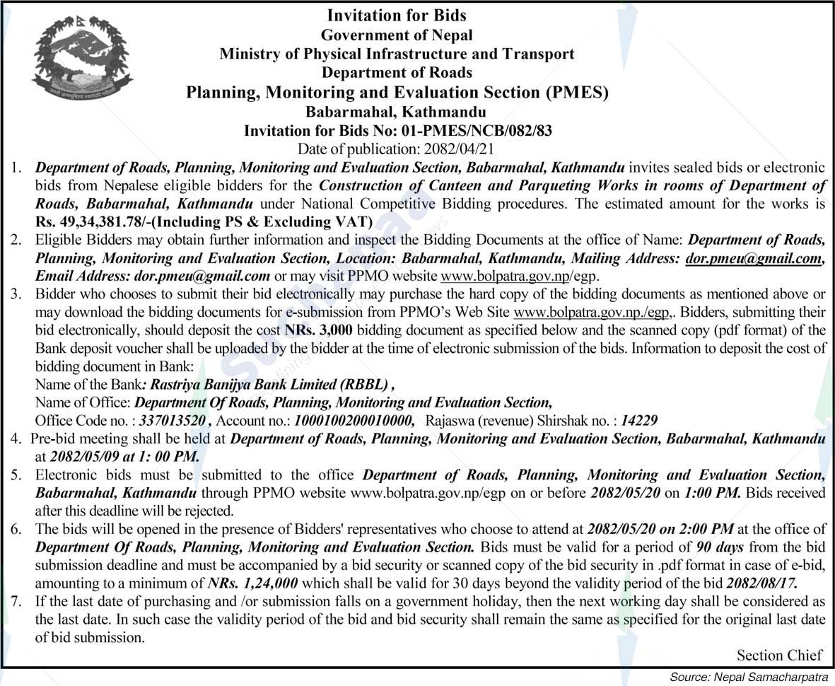Department of Roads