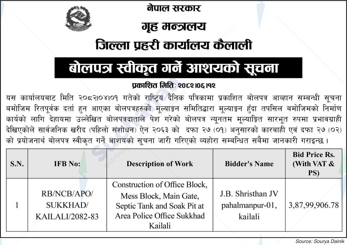 District Police Office Kailali