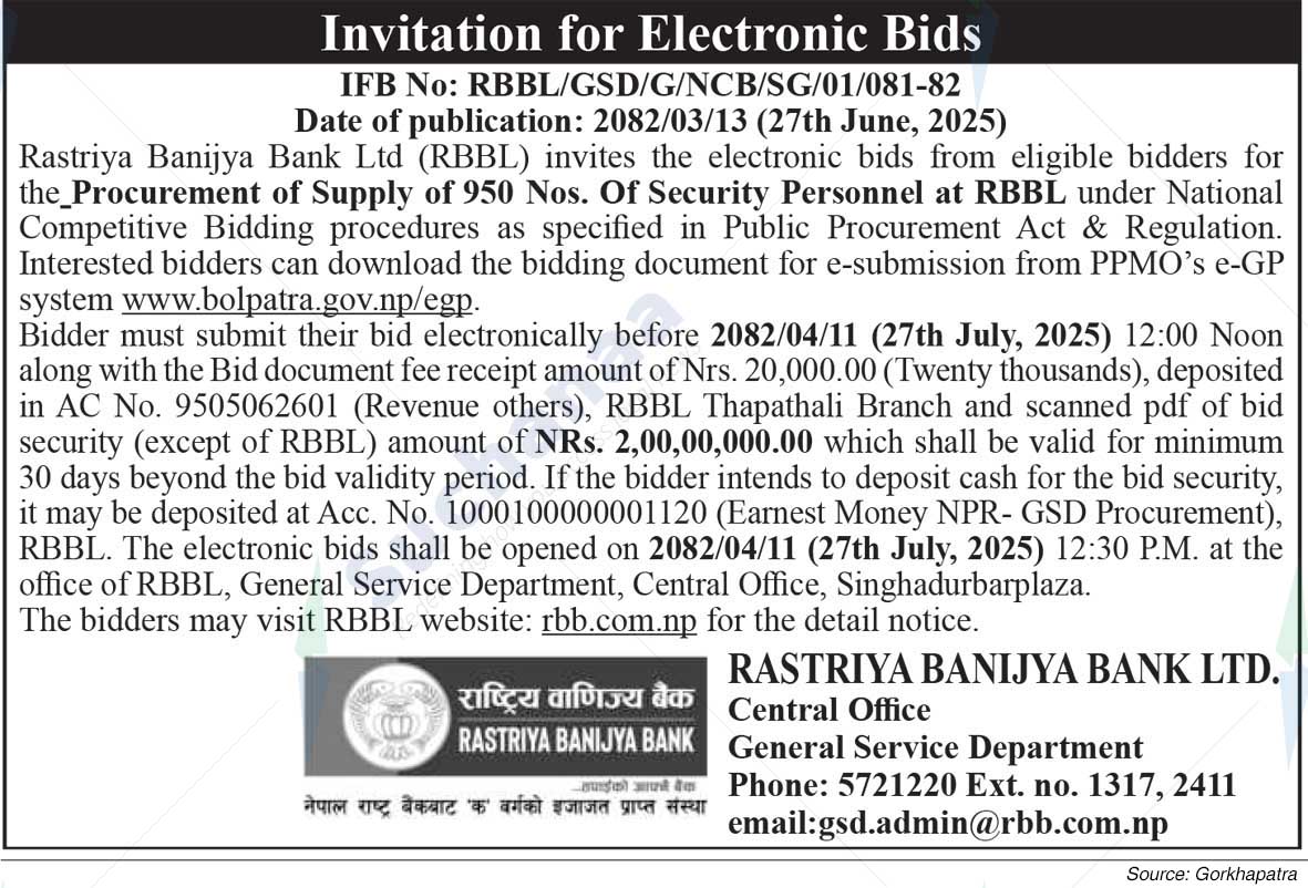 Rastriya Banijya Bank Ltd.