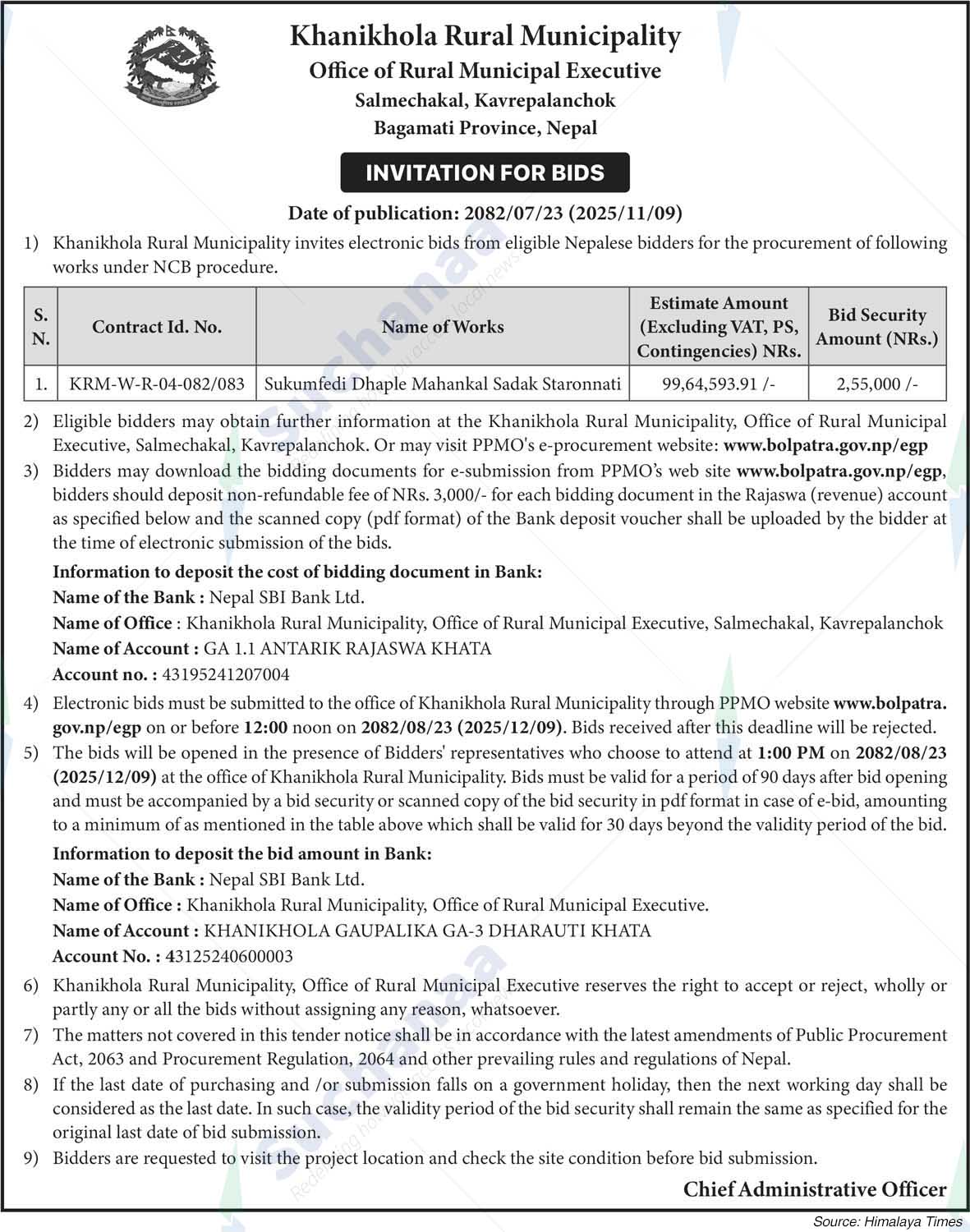 Khani Khola Rural Municipality