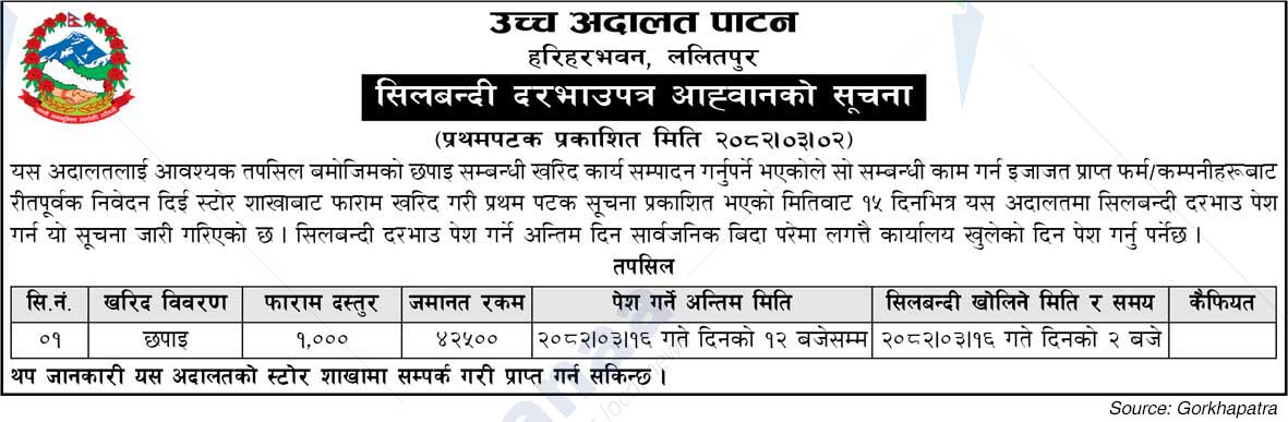 High Court Patan