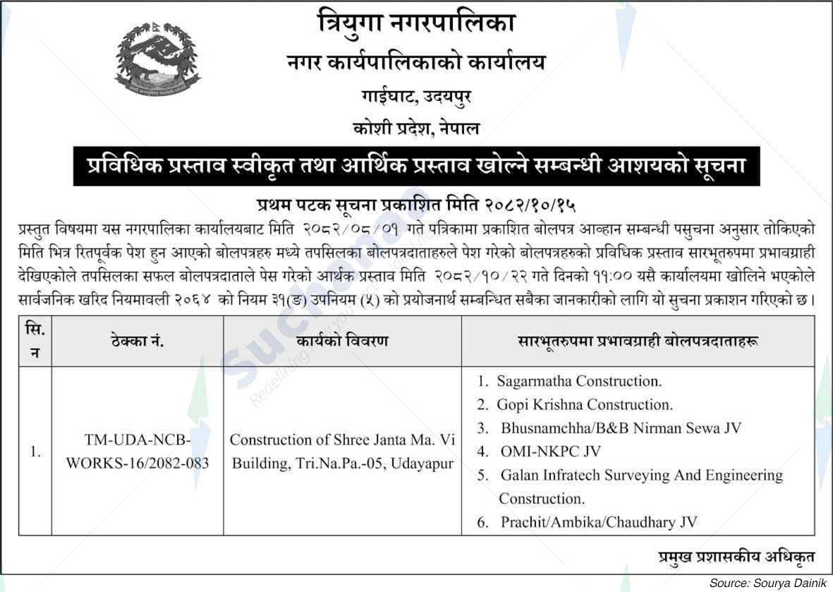 Triyuga Municipality