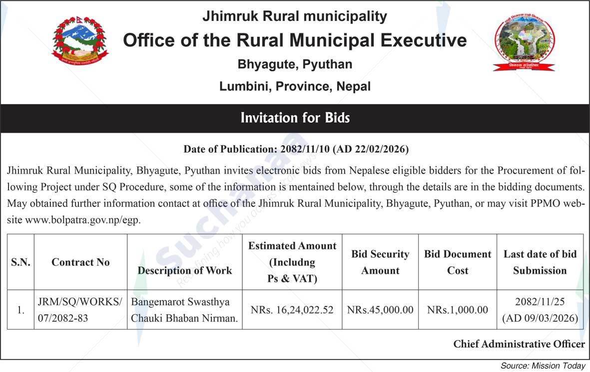 Jhimruk Rural Municipality