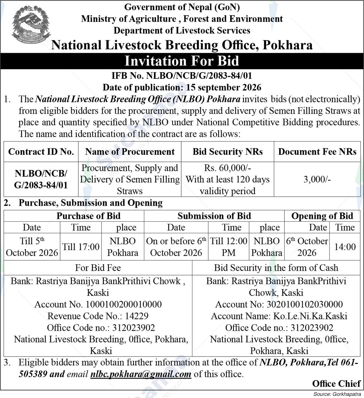 National Livestock Breeding Office