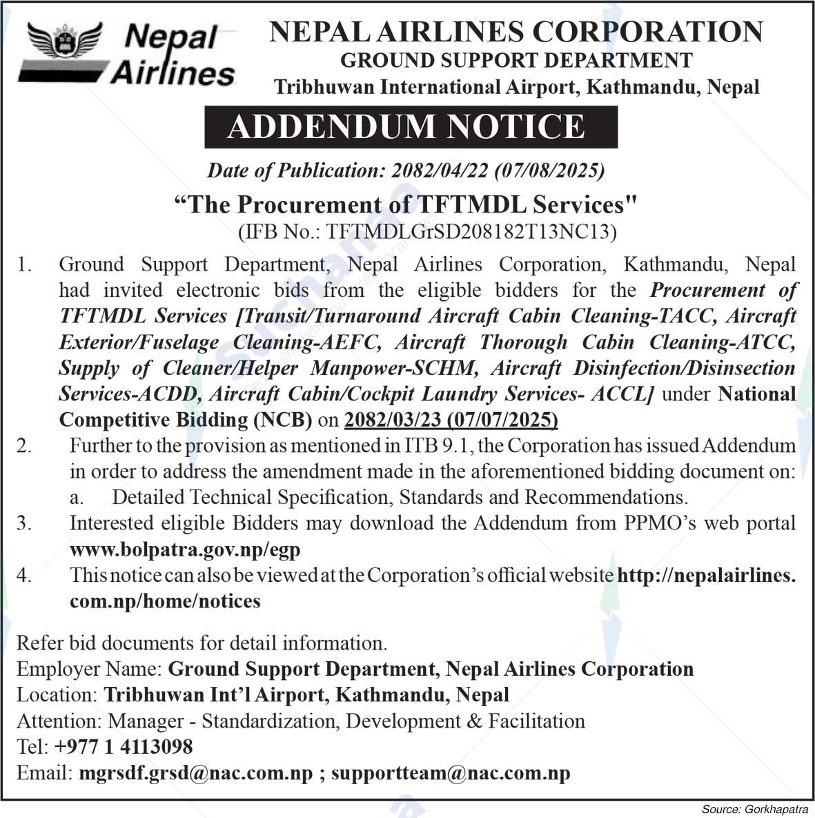 Nepal Airlines Corporation
