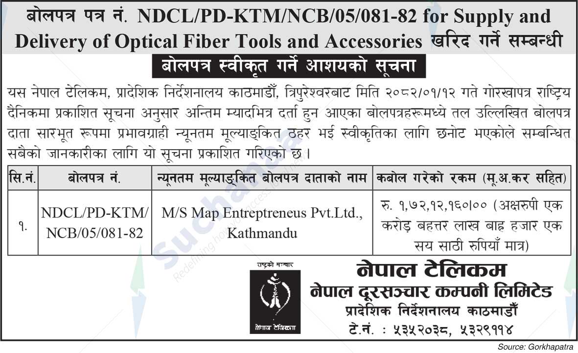 Nepal Doorsanchar Company Limited (NTC)