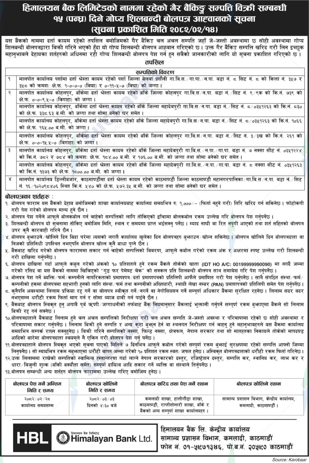 Himalayan Bank Limited