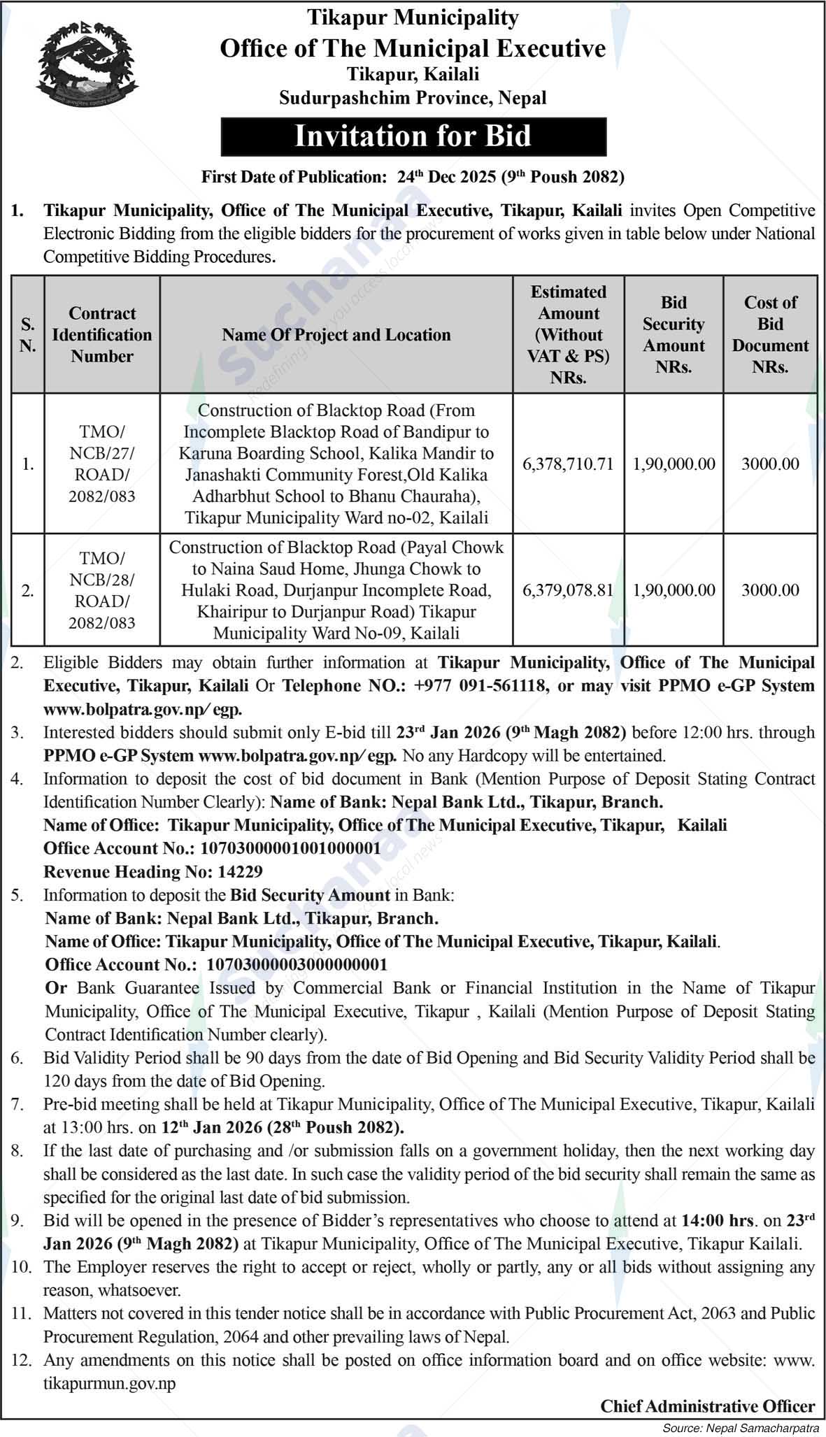 Tikapur Municipality