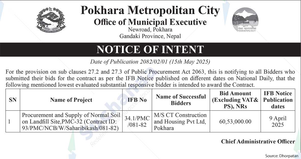 Pokhara Metropolitan CIty