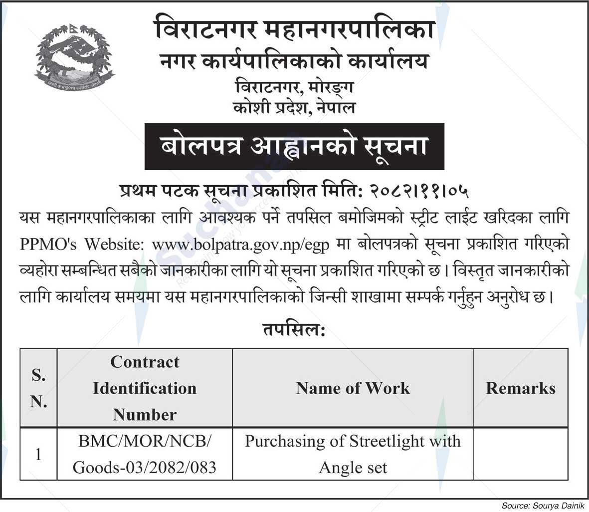 Biratnagar Metropolitan City